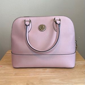 Blush Pink Anne Klein Satchel Purse